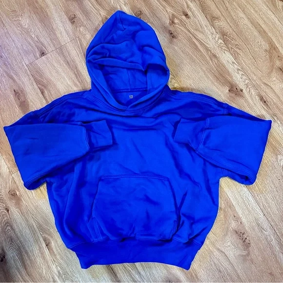 NWOT YEEZY HOODIE - Size Youth Medium - Royal blue - Yeezy by Gap - NEW 🎉 - Picture 4 of 4
